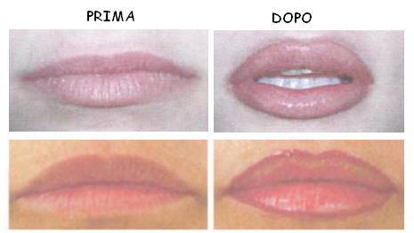 trucco permanente immagine labbra