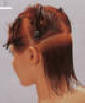 tecnica taglio capelli donna linea separazione