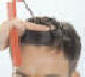 tecnica taglio capelli uomo massa frontale
