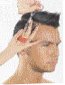 tecnica taglio capelli uomo parte laterale