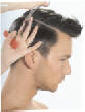 tecnica taglio capelli uomo forbici e mani